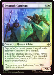 Esgaroth Garrison
The Hobbit
Single
Magic: The Gathering