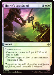 Thorin's Last Stand
The Hobbit
Single
Magic: The Gathering