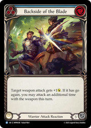 Backside of the Blade
Mastery Pack Warrior
Single
Flesh and Blood