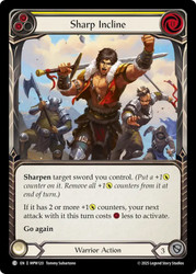Sharp Incline (Yellow)
Mastery Pack Warrior
Single
Flesh and Blood