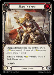 Sharp 'n Shine (Red)
Mastery Pack Warrior
Single
Flesh and Blood