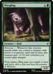 Wargling
The Hobbit
Single
Magic: The Gathering