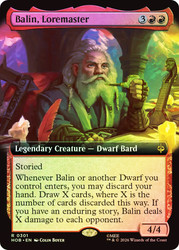 Balin, Loremaster
The Hobbit
Single
Magic: The Gathering