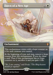 Dawn of a New Age
The Hobbit Commander
Single
Magic: The Gathering