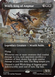 Witch-king of Angmar
The Hobbit Commander
Single
Magic: The Gathering