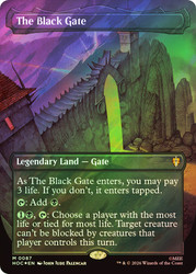 The Black Gate
The Hobbit Commander
Single
Magic: The Gathering