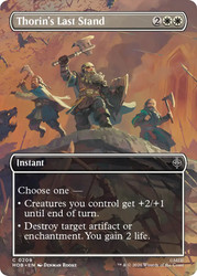 Thorin's Last Stand
The Hobbit
Single
Magic: The Gathering