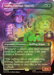 Lotho, Corrupt Shirriff
The Hobbit Commander
Single
Magic: The Gathering