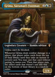 Grima, Saruman's Footman
The Hobbit Commander
Single
Magic: The Gathering