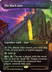 The Black Gate
The Hobbit Commander
Single
Magic: The Gathering
