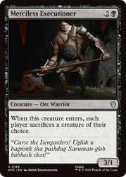 Merciless Executioner
The Hobbit Commander
Single
Magic: The Gathering