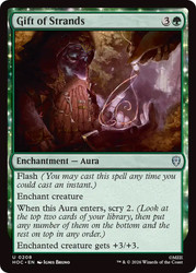 Gift of Strands
The Hobbit Commander
Single
Magic: The Gathering