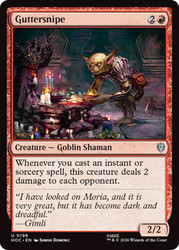 Guttersnipe
The Hobbit Commander
Single
Magic: The Gathering