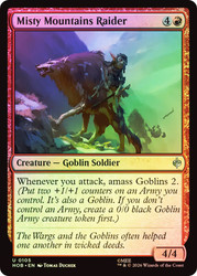 Misty Mountains Raider
The Hobbit
Single
Magic: The Gathering