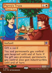 Dawn's Truce (Pierre's Truce) (Stardew Valley)
Secret Lair Drop
Single
Magic: The Gathering