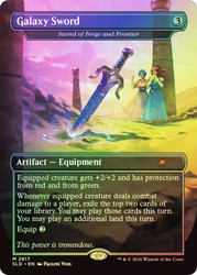 Sword of Forge and Frontier (Galaxy Sword) (Stardew Valley)
Secret Lair Drop
Single
Magic: The Gathering