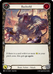 Buckwild (Red)
Kayo Silver Age Deck
Single
Flesh and Blood