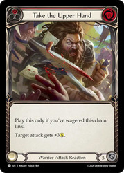 Take the Upper Hand (Red)
Armory Deck: Olympia
Single
Flesh and Blood