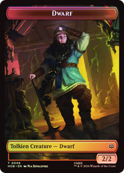 {Dwarf Token} // {Human Soldier Token}
The Hobbit
Single
Magic: The Gathering