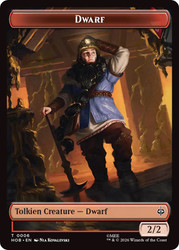 {Dwarf Token} // {Human Soldier Token}
The Hobbit
Single
Magic: The Gathering