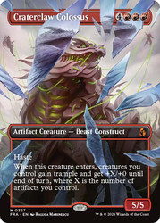 Craterclaw Colossus
Reality Fracture
Single
Magic: The Gathering