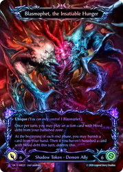 Blasmophet, the Insatiable Hunger
Usurp the Shadow Throne
Single
Flesh and Blood