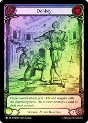 Donkey (Pro Tour)
Promotional Cards
Single
Flesh and Blood