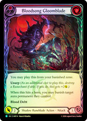 Bloodsong Gloomblade
Usurp the Shadow Throne
Single
Flesh and Blood