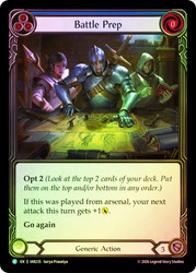 Battle Prep (Blue)
Usurp the Shadow Throne
Single
Flesh and Blood