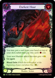 Darkest Hour (Red)
Usurp the Shadow Throne
Single
Flesh and Blood