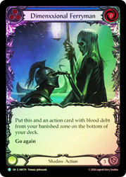 Dimenxxional Ferryman
Usurp the Shadow Throne
Single
Flesh and Blood