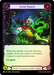 Acrid Stench (Blue)
Usurp the Shadow Throne
Single
Flesh and Blood