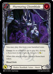 Murmuring Gloomblade (Yellow)
Usurp the Shadow Throne
Single
Flesh and Blood