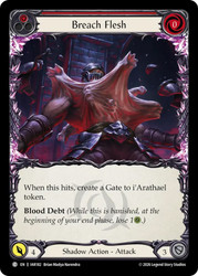 Breach Flesh (Red)
Usurp the Shadow Throne
Single
Flesh and Blood