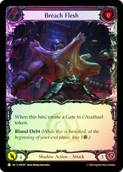 Breach Flesh (Red)
Usurp the Shadow Throne
Single
Flesh and Blood