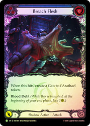 Breach Flesh (Blue)
Usurp the Shadow Throne
Single
Flesh and Blood
