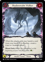 Shadowrealm Walker (Blue)
Usurp the Shadow Throne
Single
Flesh and Blood