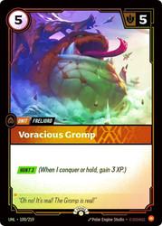 Voracious Gromp (Nexus Night)
Promotional Cards
Single
Riftbound