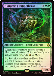 Hungering Puppetbeast
Reality Fracture
Single
Magic: The Gathering
