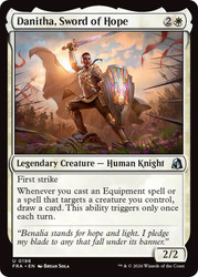 Danitha, Sword of Hope
Reality Fracture
Single
Magic: The Gathering