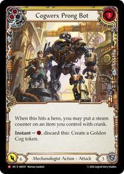 Cogwerx Prong Bot
Usurp the Shadow Throne
Single
Flesh and Blood