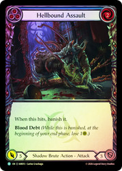Hellbound Assault (Blue)
Usurp the Shadow Throne
Single
Flesh and Blood
