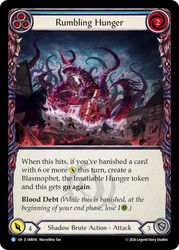 Rumbling Hunger (Blue)
Usurp the Shadow Throne
Single
Flesh and Blood