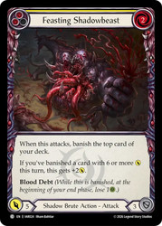 Feasting Shadowbeast (Yellow)
Usurp the Shadow Throne
Single
Flesh and Blood