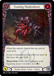 Feasting Shadowbeast (Blue)
Usurp the Shadow Throne
Single
Flesh and Blood