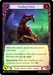 Feeding Frenzy (Yellow)
Usurp the Shadow Throne
Single
Flesh and Blood