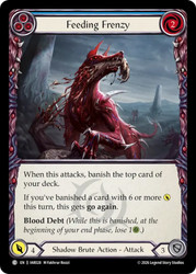 Feeding Frenzy (Blue)
Usurp the Shadow Throne
Single
Flesh and Blood