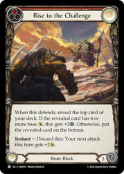 Rise to the Challenge (Red)
Usurp the Shadow Throne
Single
Flesh and Blood