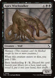 Apex Witchstalker
Reality Fracture
Single
Magic: The Gathering