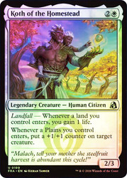 Koth of the Homestead
Reality Fracture
Single
Magic: The Gathering
